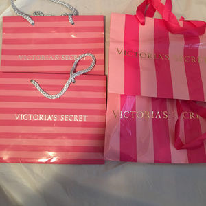 4 Small Size Victoria Secret Bags